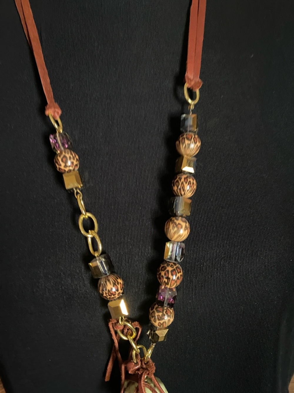 Pair of Long Boho Necklaces - Picture 4 of 9